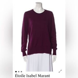 Isabel Marant Étoile Deep Purple Purple Sweater